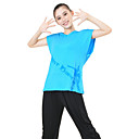 Women's Short Sleeve Hooded Cotton Jazz Dance Top More Colors