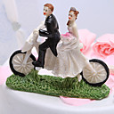 Cycling Newlyweds Cake Topper