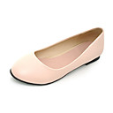 Leatherette Low Heel Closed Toe Shoes (More Colors)