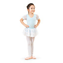 Kid's Cotton Ballet Dance Leotard With Lace More Colors