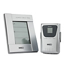 Wireless Thermometer with Dual Alarm Clock