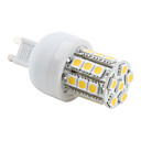 G9 27x5050 SMD 3.5W 300LM 2800-3200K Warm White Light LED Corn Bulb (230V)