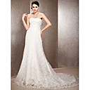 ADAMINA - Kleid für die Braut aus Organza und Spitze