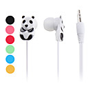 Panda Bear Style In-Ear Earphones (Assorted Colors)