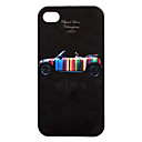 Protective Dull Polished Super Slim Car Patterned iPhone Case Cover (Pattern 6)
