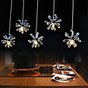Crystal Pendant Light with 5 Lights