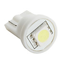 T10 5050 SMD LED White Light Bulb for Car (DC 12V, Set of 10 pcs)