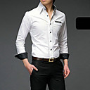 camisa dos homens de moda de manga longa