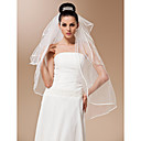 Four-tier Tulle Fingertip Length Veil