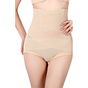 chinlon / algodón de alta Boyshorts escritos shaper cintura