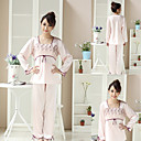 Faux Silk Long Sleeve Bathrobe