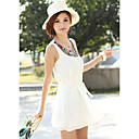 dames zomer mager chiffon jurk