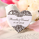 Personalized Heart Shaped Favor Tag - Garden (Set of 60)