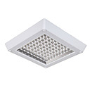 8W moderne LED-glas inbouw verlichting vierkante vorm