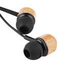 3,5 mm estéreo de madera, auriculares in-ear
