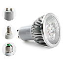 e27/e14/gu10 3-led 270lm 6000k luz blanca natural de la bombilla spot (85-265V)