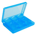 28-en-1 cas de stockage de jeux de cartes pour NDSi, DS Lite et 3ds (bleu)