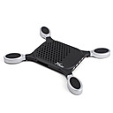 Portable USB 2.0 Cooling Pad with 4-Port USB Hub for 14" Laptops (1800RPM)