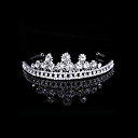 Superior Quality  Cubic Zirconia And Rhinestone Bridal Tiara