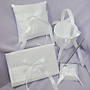 collection de mariage ruban rouge serti de ceinture (4 pièces)