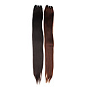 30 polegadas mão-amarrado direto brasileiro cabelo remy extensão do cabelo tecer