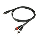 dt cavo RCA dr16 con 1/8 "stereo +2 * spina rca in 1,5 metro