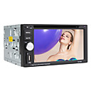 6,2 pulgadas de pantalla táctil digital de 2 DIN Car DVD Player con tv, rds
