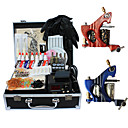 2 kits de tatouage fusils avec un approvisionnement de qualité de puissance supérieure lcd