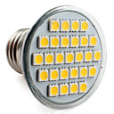 e27 27-5050 SMD 4w 300lm 2800-3300K luce bianca calda ha condotto la lampadina spot (220-240v)