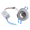 1W 100LM 3500K Warm White LED Ceiling Lamp Down Light with LED Driver (AC 86~265V)