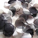 Handmade Black and White Leaves Decoration - Pack of 200 Pieces (4 Colors Mixed)