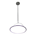 Snow White Acrylic Pendant Lights in Round