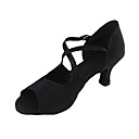 cinta mulheres personalizadas do arco de seda latin / sapatos de dança de salão de desempenho (mais cores)