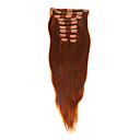 100% indian haar 20 inch 11pcs clip in hair extensions meerdere kleuren verkrijgbaar
