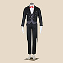 Cosplay Costume Inspired by Black Butler Sebastian Michaelis Red Ribbon