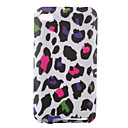Rainbow Leopard Print Flexible TPU Case for iPod Touch 4 (Multi-Color)