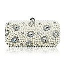Elegant Handmade Beaded Satin Lady Handbag/ Clutches/ Evening Bags More Colors Available