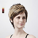 Capless court de haute qualité synthétiques naturels regard couleurs bob perruque de cheveux de multiples disponibles