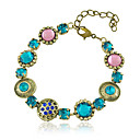 Baroque Style Alloy With Crystal Women's Braclet