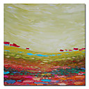 Hand-painted Abstract Oil Painting with Stretched Frame 24" x 24"