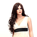 Capless Long High Quality Synthetic Japanese Kanekalon Big Wavy Wig Side Bang