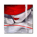 Printed People Canvas Art with Stretched Frame