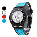 Unisex  Rubber Analog Quartz Wrist Watch (Assorted Colors)