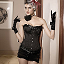cetim com babados fechamento busk strapless frente espartilhos shapewear ocasião especial