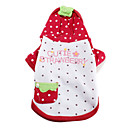 Strawberry Fairy Hoodie Coat for Dogs (XS-XL)