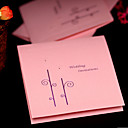 simples rosa jardim convite de casamento tema - conjunto de 50
