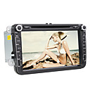 8 polegadas Car DVD Player com interface 3D para a Volkswagen (GPS 800x480, Bluetooth, TV, RDS, PIP)