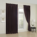 (Two Panels) Traditional Embossed Texture Blackout Curtains