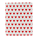 Leather case with hearts pattern for iPad2 and the New iPad