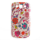 belle affaire motif oiseau fleur dur pour Samsung Galaxy i9300 s3 (multi-couleur)
